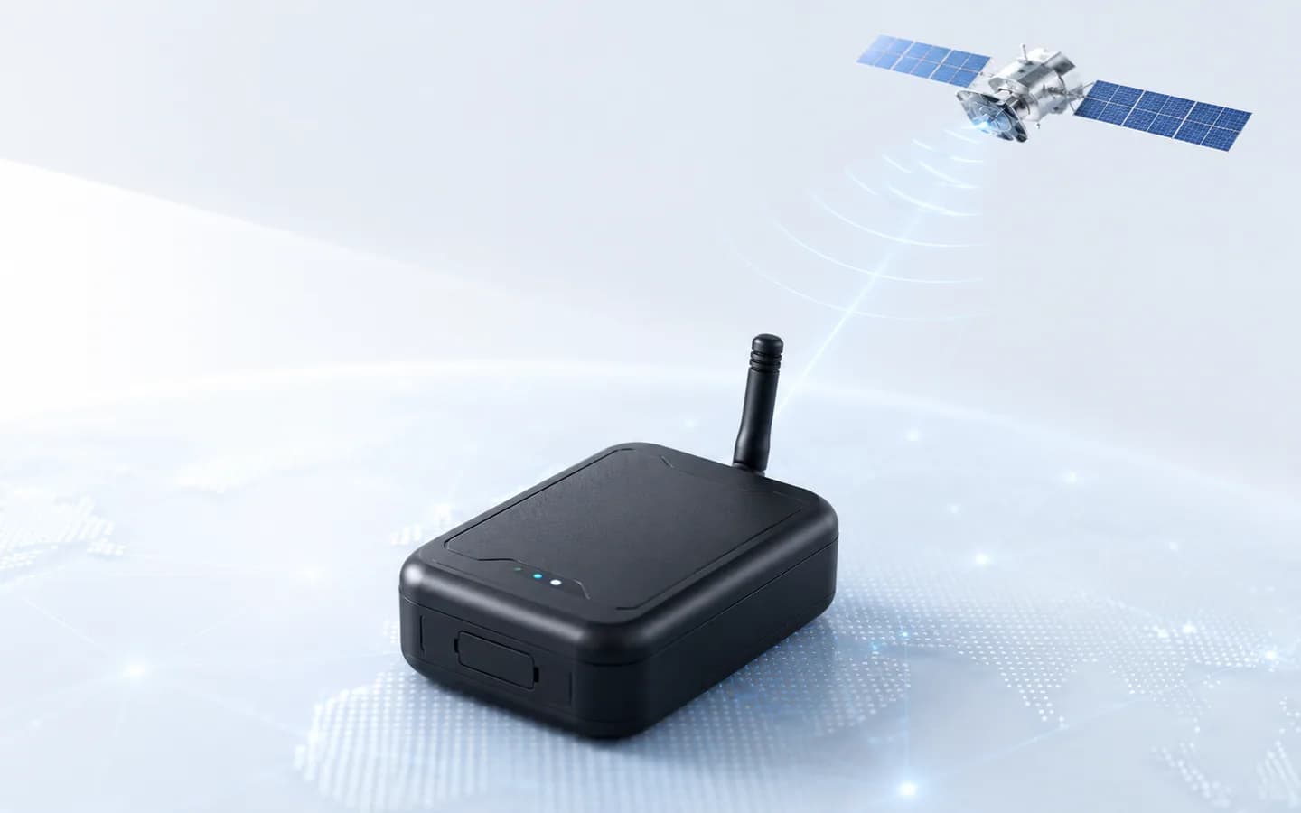 GPS-трекер и схема передачи телематических данных